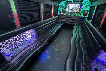 Inglewood Limo Bus Interior