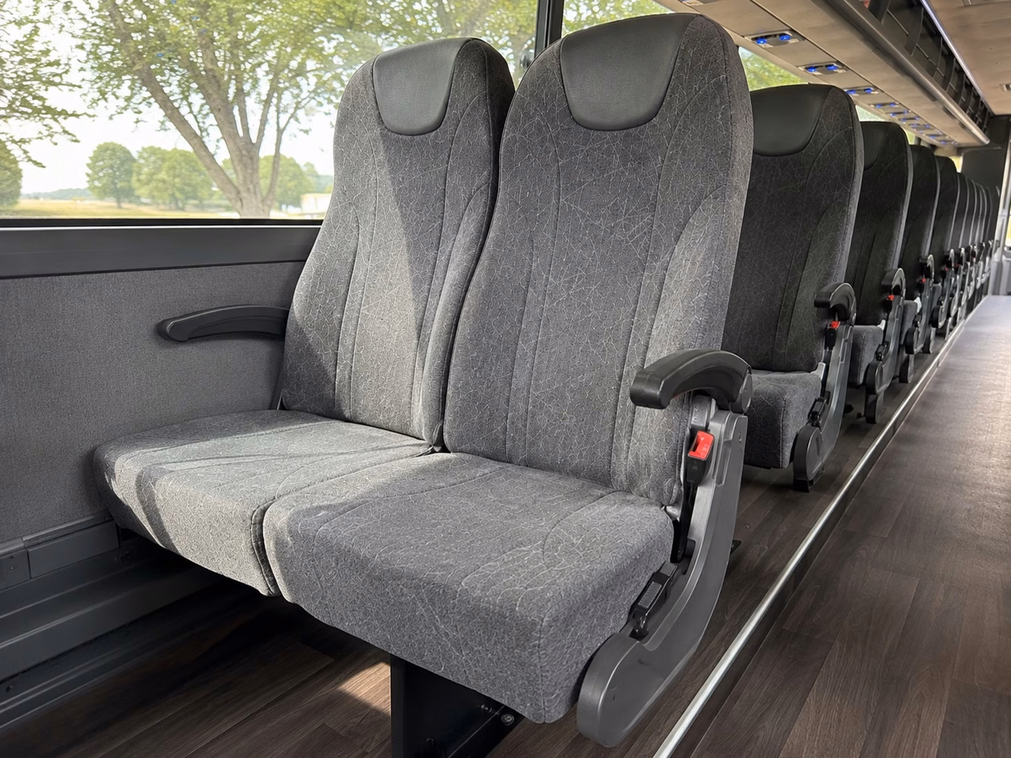 how bus type and size change charter bus prices in inglewood california