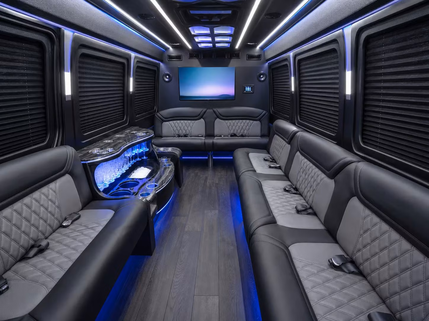 sprinter limousine inside
