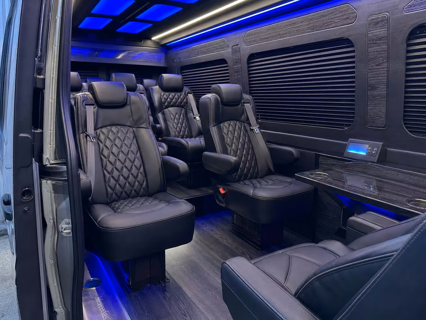 sprinter van transportation for groups and events across inglewood