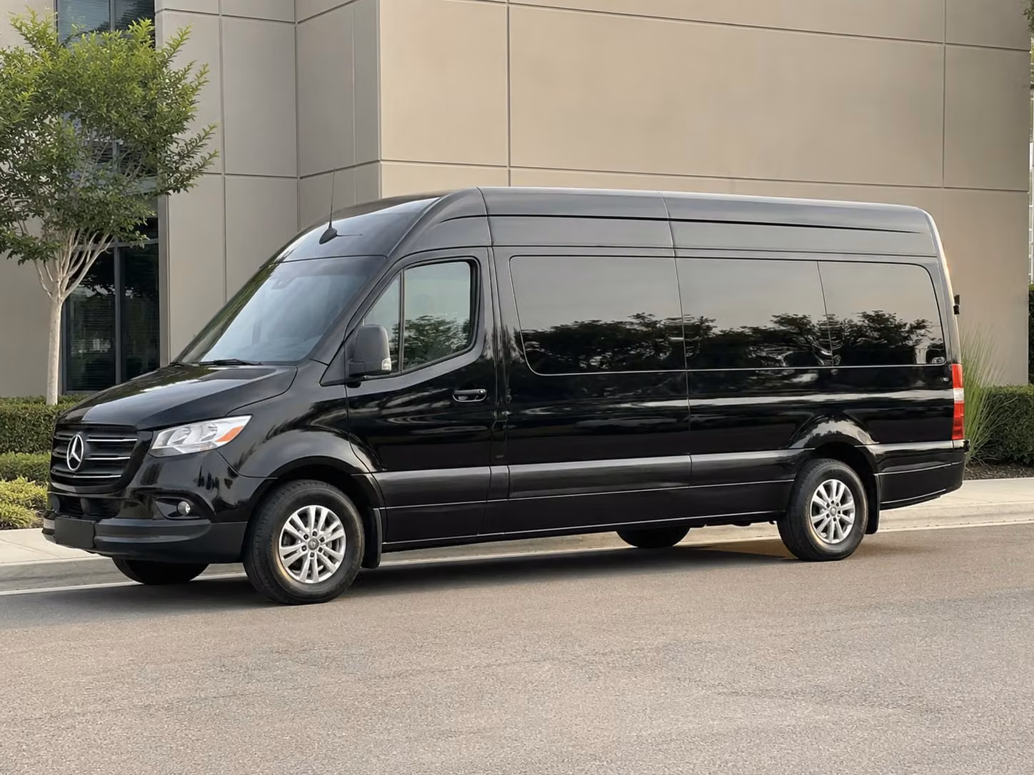 sprinter van with driver